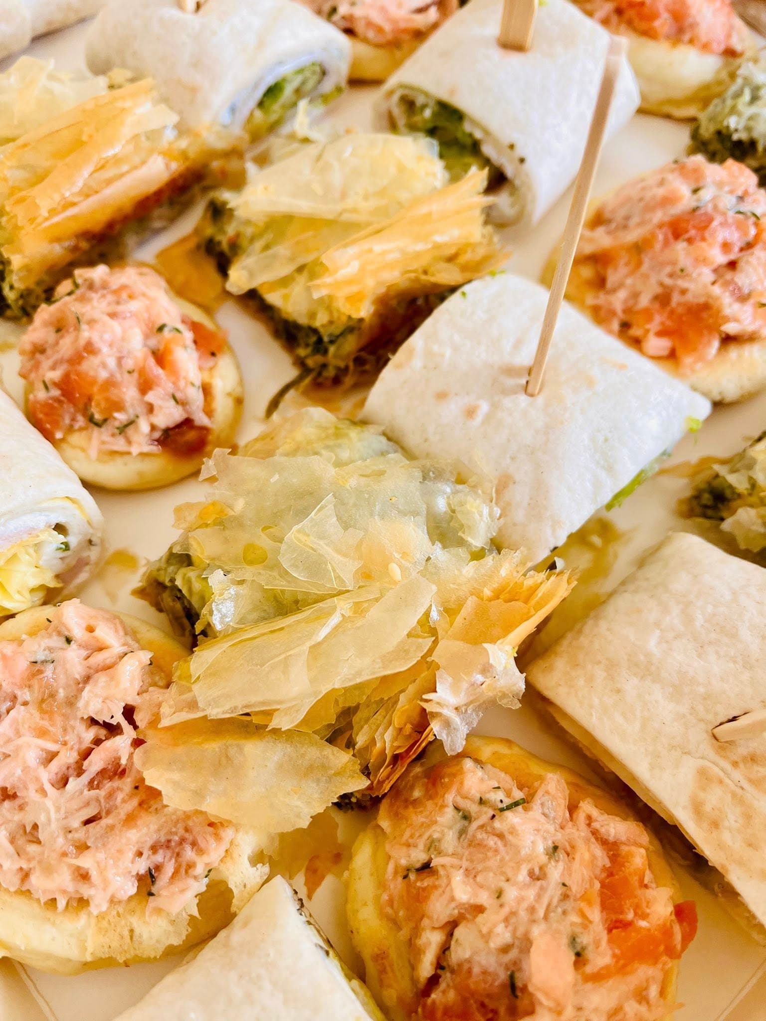 Plateau de wraps gourmands